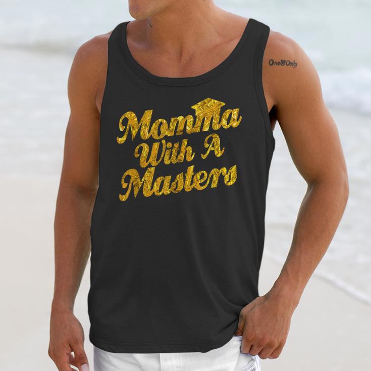Masters Degree Graduation For Mom Wife Social Work MBA Unisex Tank Top