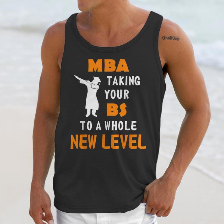 Masters Degree Graduation Shirt For MBA Grad Student Unisex Tank Top