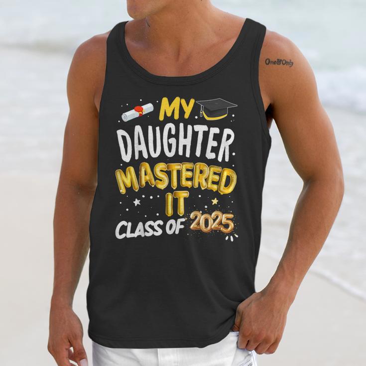 Masters Graduation My Daughter Mastered It Class Of 2025 Unisex Tank Top