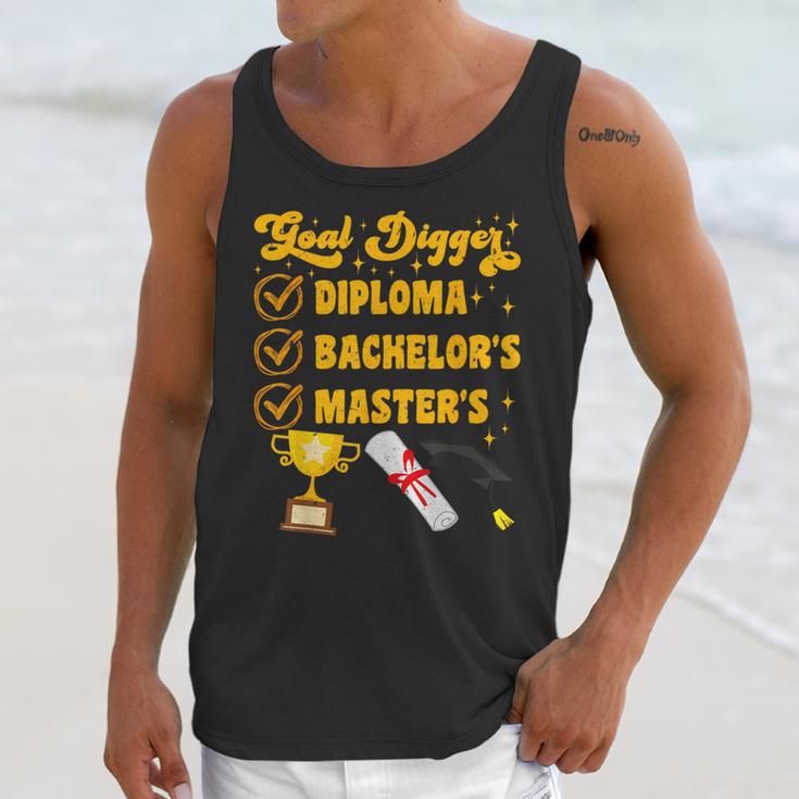 Master's Thesis Passed Goal Digger Master's Graduation Unisex Tank Top