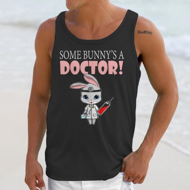 Med School Graduation Bunny Medical New Doctor Unisex Tank Top