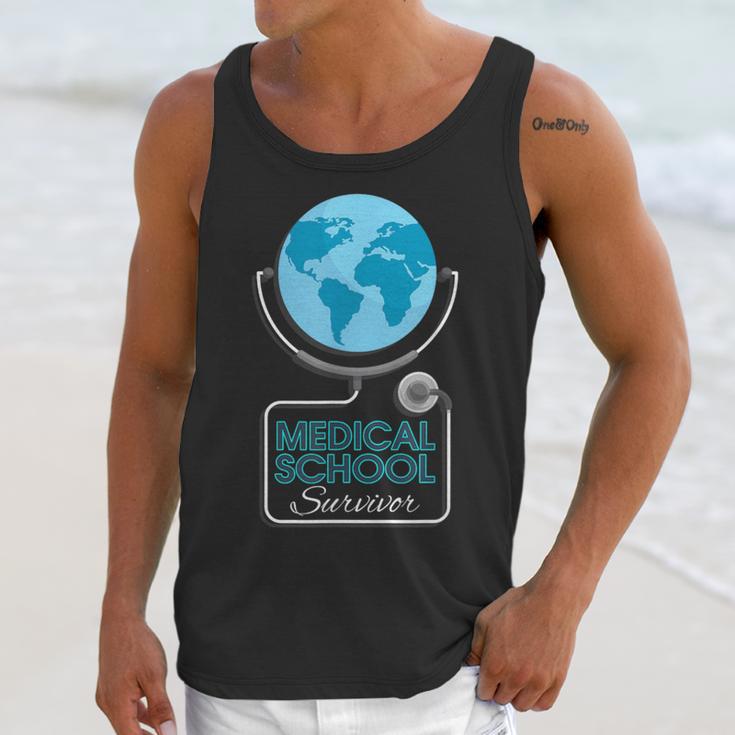 Medical School Survivor Med Graduation Unisex Tank Top