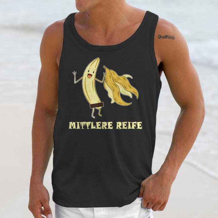 Medium Mature Banana Banana Real School Graduation Celebrations Unisex Tank Top