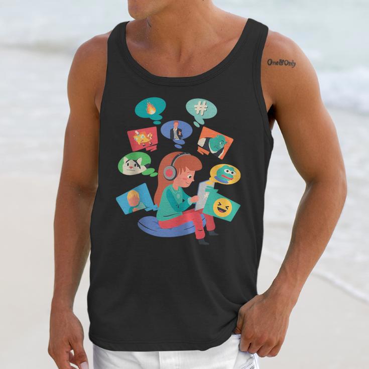 Memes Speak Louder Introvert Anti People Meme Lovers Quiet Unisex Tank Top Memes Speak Louder Introvert Anti People Meme Lovers Quiet Unisex Tank Top