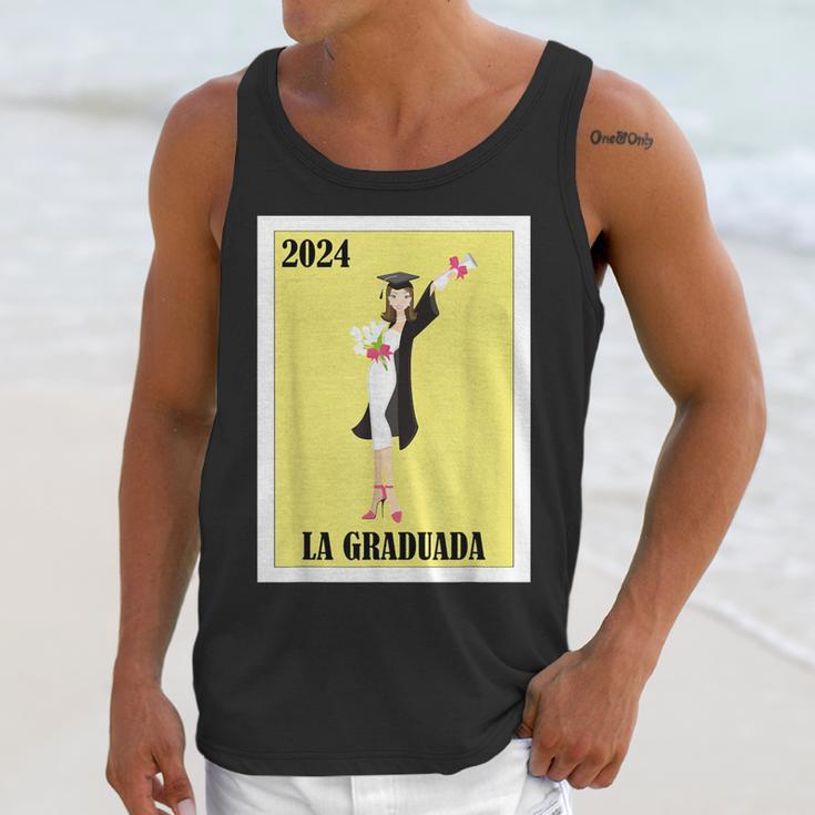 Mexican For Graduation La Graduada 2024 Unisex Tank Top