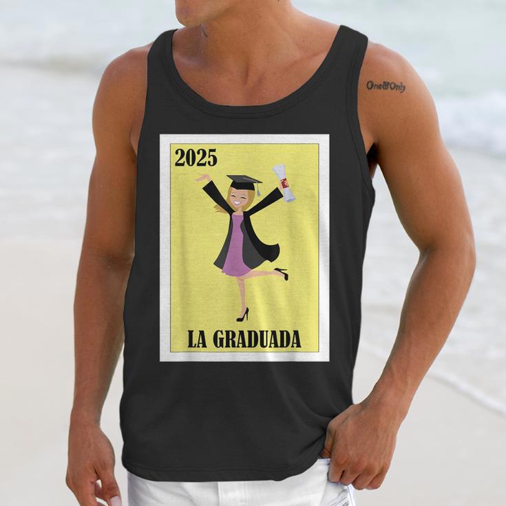Mexican For Graduation La Graduada 2025 Unisex Tank Top