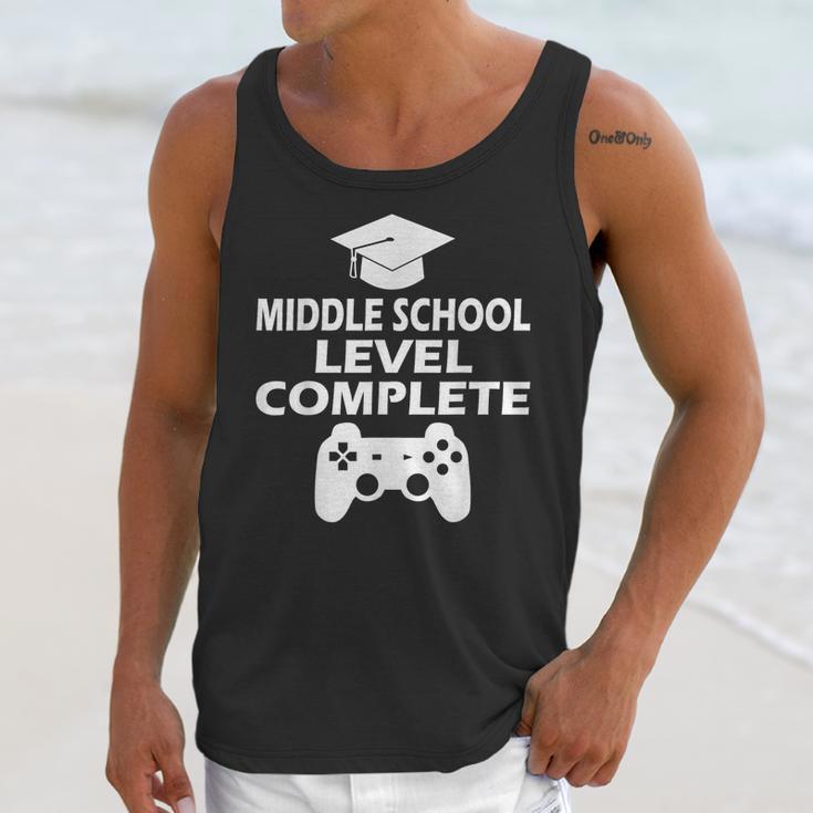 Middle School Level Complete Gamer Graduation Day 2024 Unisex Tank Top