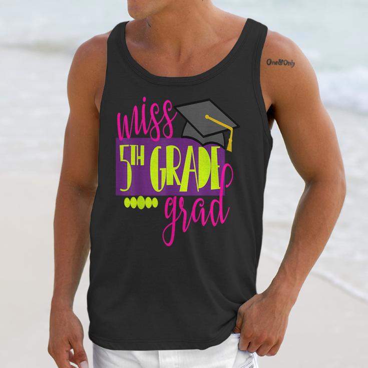 Miss 5th Grade Shirt 5 Grad Kids Girl Graduation School Unisex Tank Top
