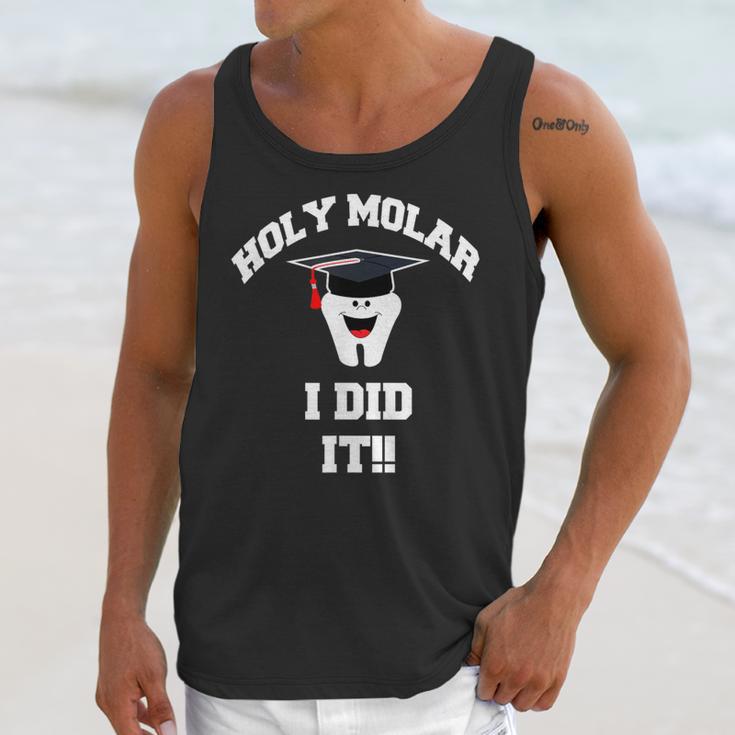 Molar Dentist Dental Hygienist Graduation Shirt Unisex Tank Top