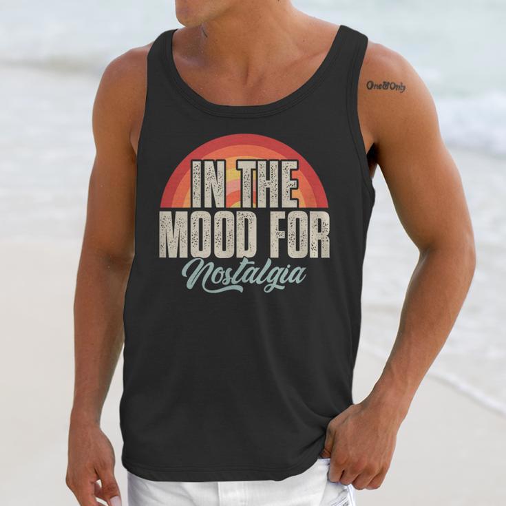 In The Mood For Nostalgia Vintage 80s 90s Retro Unisex Tank Top