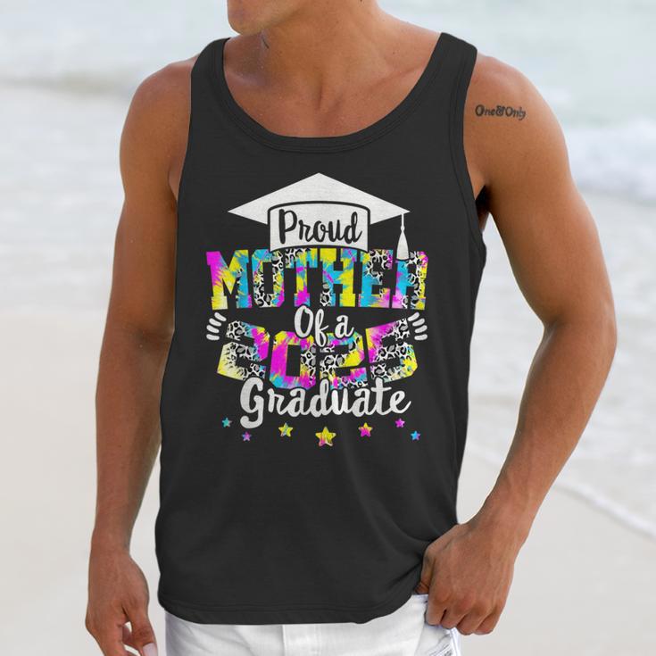 Mother Of a 2025 Graduate Tie Dye Class Senior Graduation 25 Unisex Tank Top