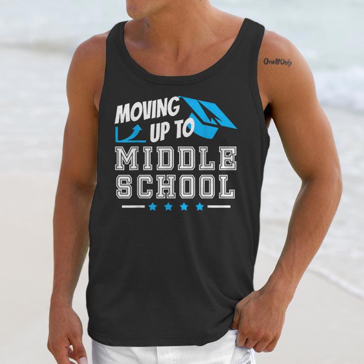 Moving Up To Middle School Graduation T-Shirt Unisex Tank Top