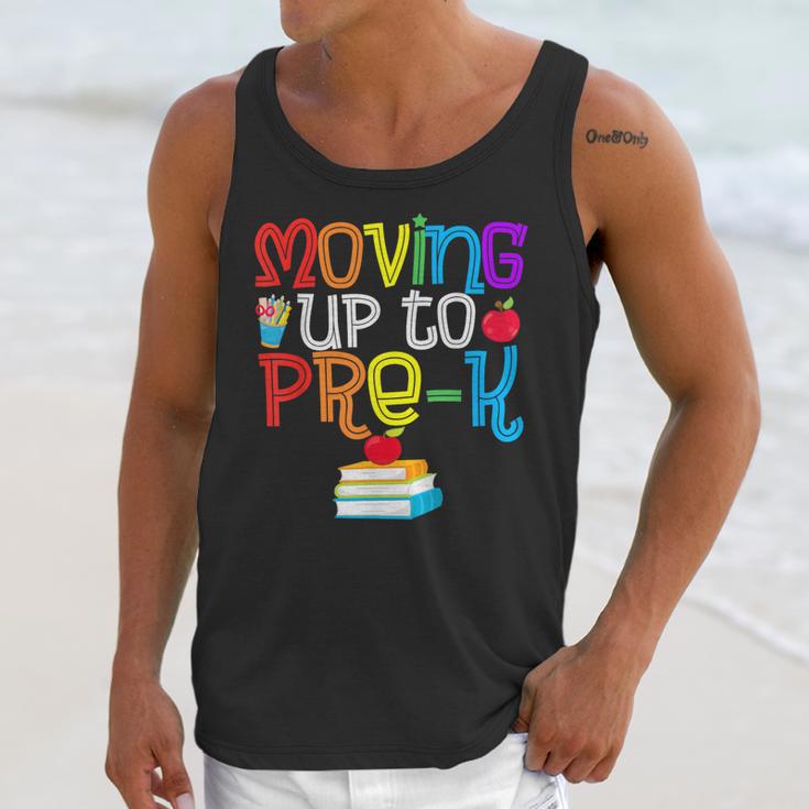 Moving Up To Pre-K Teacher Student Kid Graduation T-Shirt Unisex Tank Top