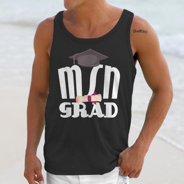 MSN Masters Graduation Men Women Son Daughter Unisex Tank Top