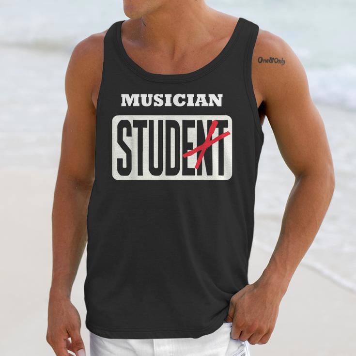 MUSICIAN Student Shirt Graduation MUSICIAN Stud Unisex Tank Top