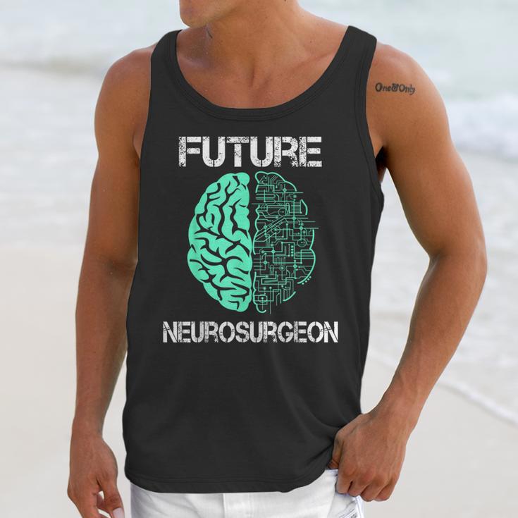 Neuro Surgeon Brain Student Graduation Future Neurosurgeon Unisex Tank Top
