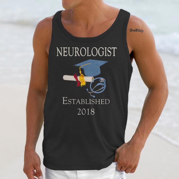 Neurologist Established 2018 Graduation Shirt Unisex Tank Top