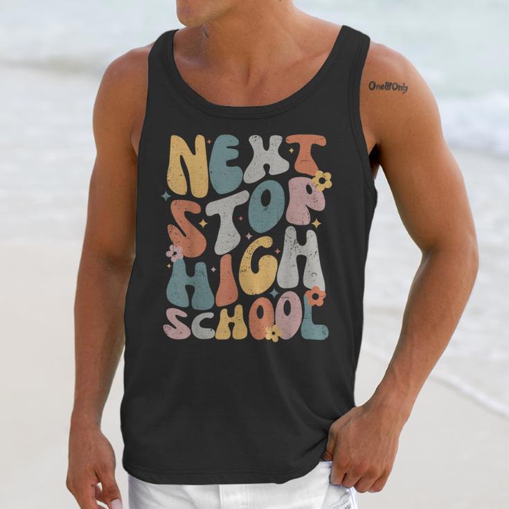 Next Stop High School Middle School Graduation Last Day Unisex Tank Top