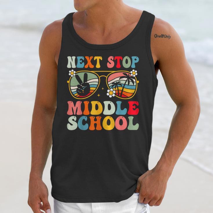 Next Stop Middle School Elementary School Graduation 2025 Unisex Tank Top