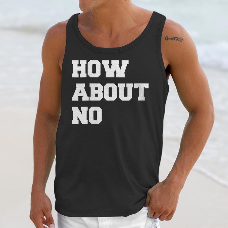 How About No Introvert Not So Social Unisex Tank Top