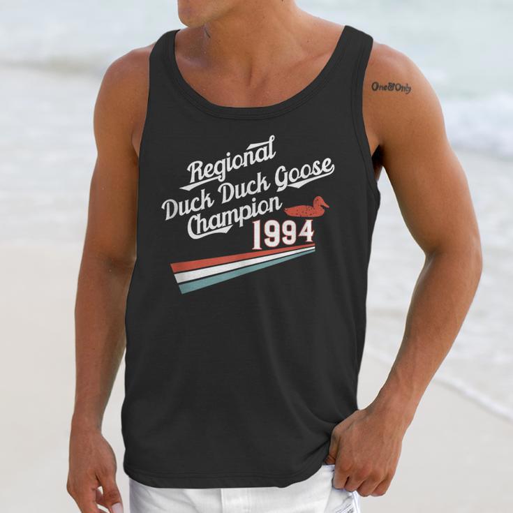 Nostalgia 90s Duck Goose Unisex Tank Top