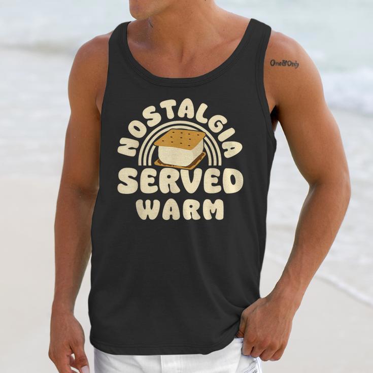 Nostalgia Served Warm Smore Unisex Tank Top