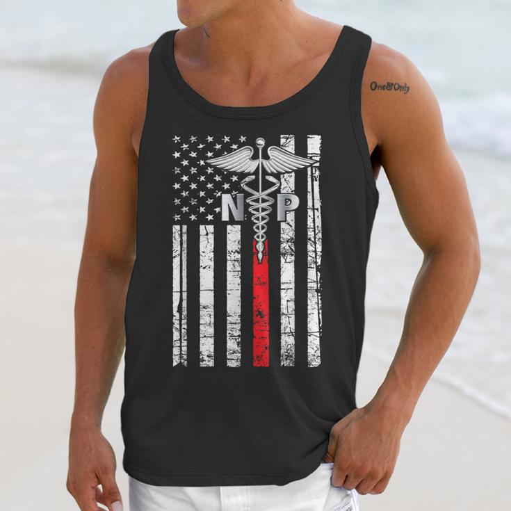 NP Nurse 2026 Practitioner Graduation Vintage Nursing Nurse Unisex Tank Top
