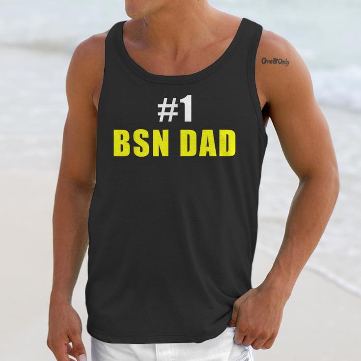 Nurse BSN Student Graduate Dad Nursing Graduation Unisex Tank Top