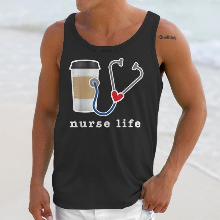 Nurse Life Graphic Nursing School Graduation Unisex Tank Top