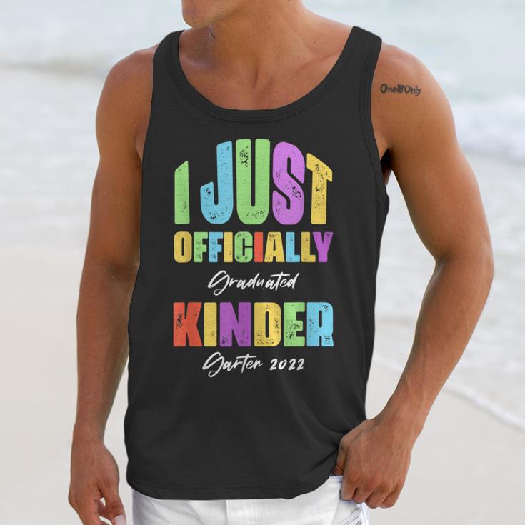 I Officially Graduated Kindergarten Graduation Class Of 2022 Unisex Tank Top