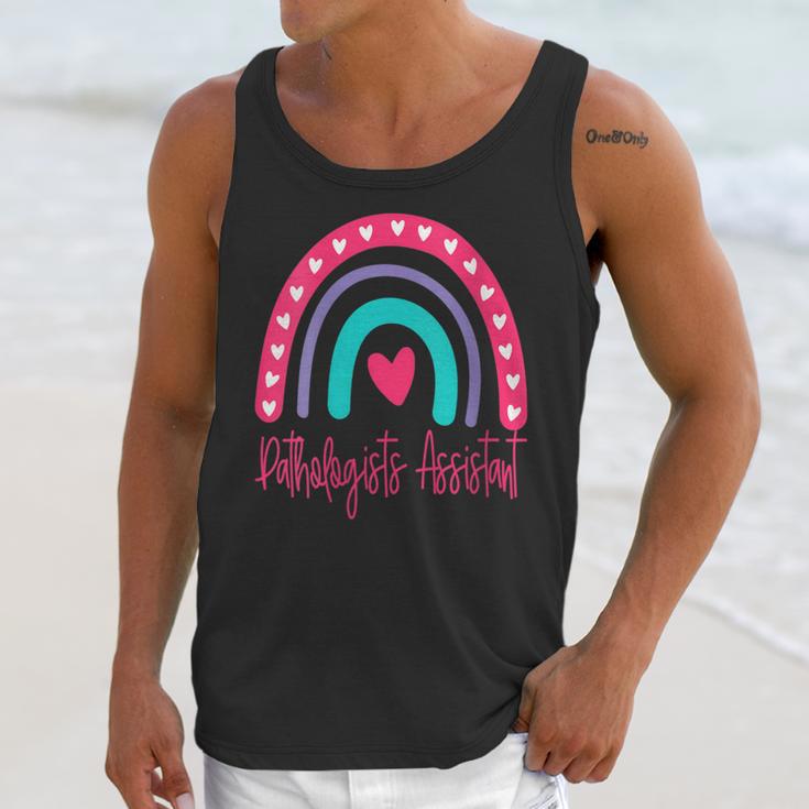 Pathologists' Assistant Graduation 2023 Boho Rainbow Unisex Tank Top