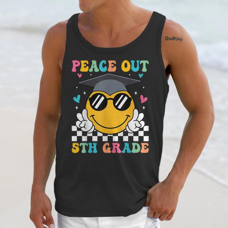 Peace Out 5th Grade Graduation Last Day Of School Unisex Tank Top