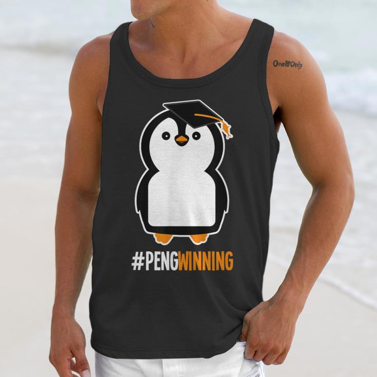 Penguin Graduation For Grads Hashtag Pengwinning Unisex Tank Top