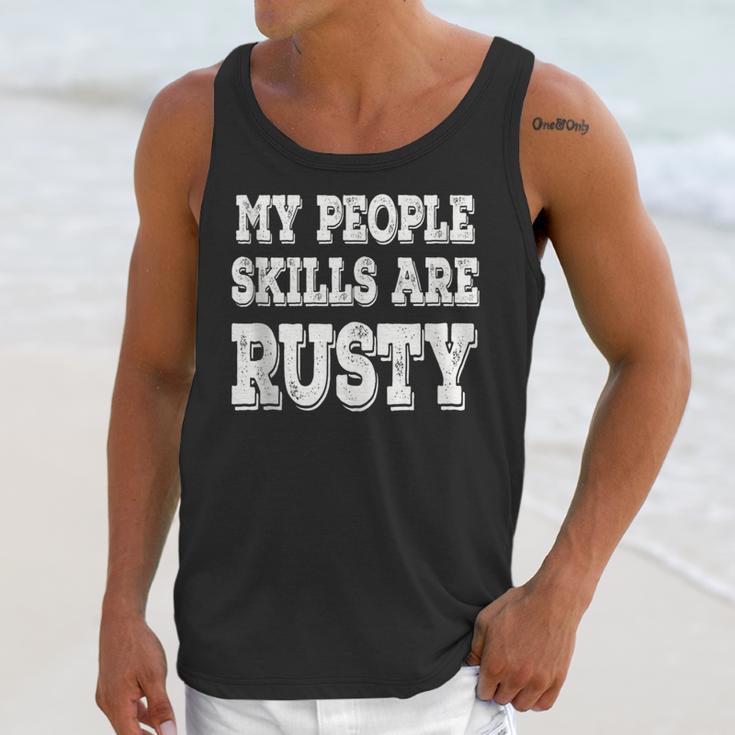 My People Skills Are Rusty Introvert SPN Moments Unisex Tank Top My People Skills Are Rusty Introvert SPN Moments Unisex Tank Top
