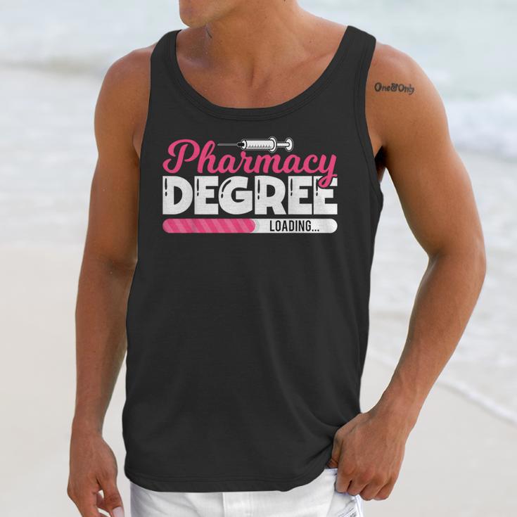 Pharmacy Degree Loading Future Pharmacist Graduation Unisex Tank Top