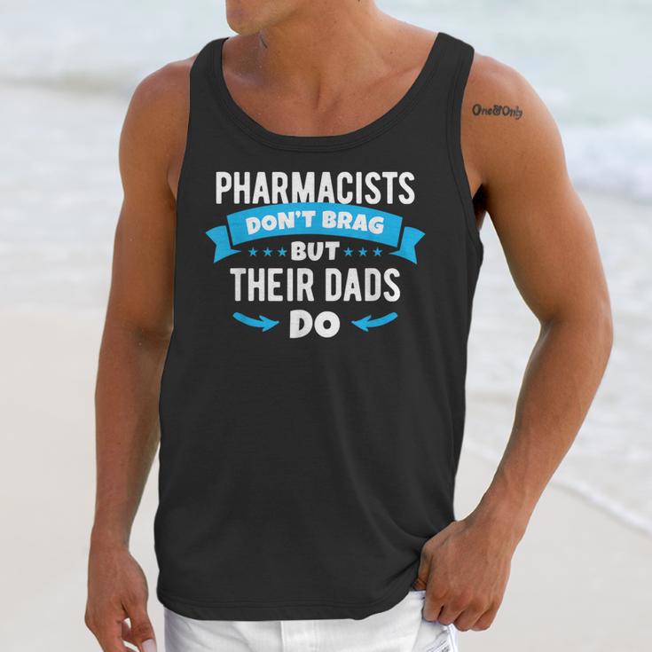 Pharmacy Graduation Pharmacist Pharmd Parent Grad Dad Brag Unisex Tank Top