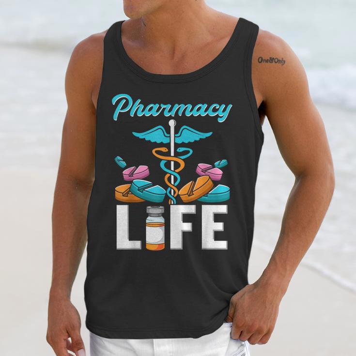 Pharmacy Life Pharmacist Chemist Student PharmD Graduation Unisex Tank Top