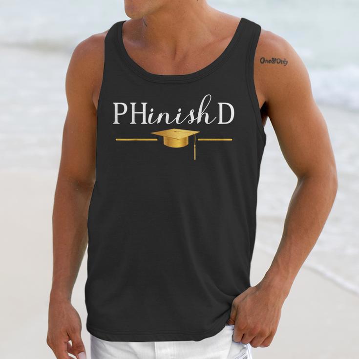 PhD Doctorate Graduation For PhD Student Graduate Degree Unisex Tank Top