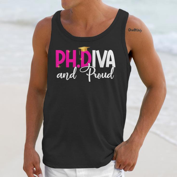 PhDiva Graduation Doctorate Student Graduate Unisex Tank Top