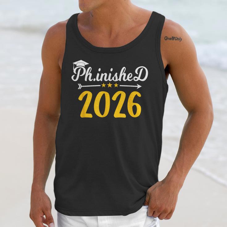 Phinally Done 2026 Doctorate PhD PhD Graduation 2026 Unisex Tank Top