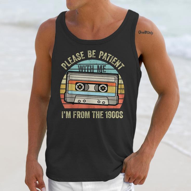 Please Be Patient With Me I'm From The 1900s Cassette Tape Unisex Tank Top