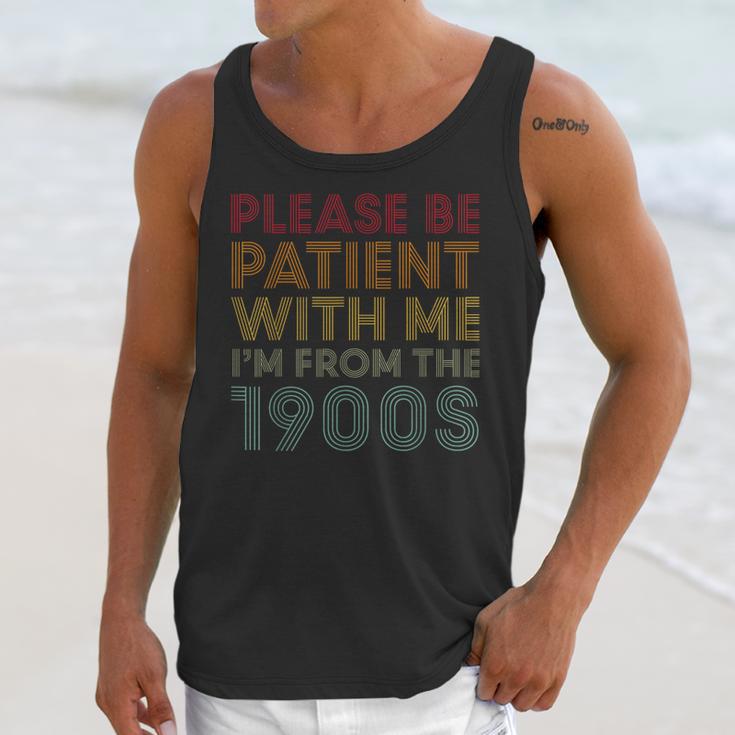 Please Be Patient With Me I'm From The 1900s Classic Retro Unisex Tank Top