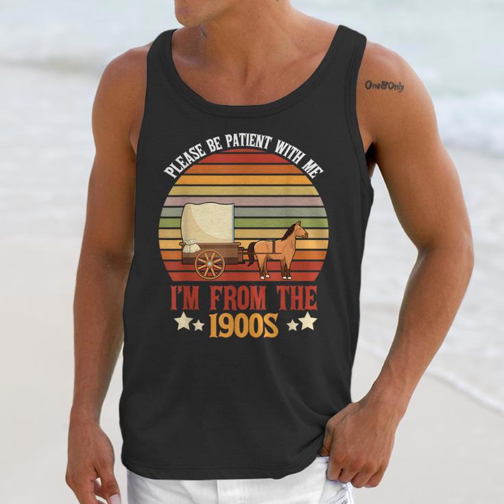 Please Be Patient With Me I'm From The 1900s Cool Dad Unisex Tank Top