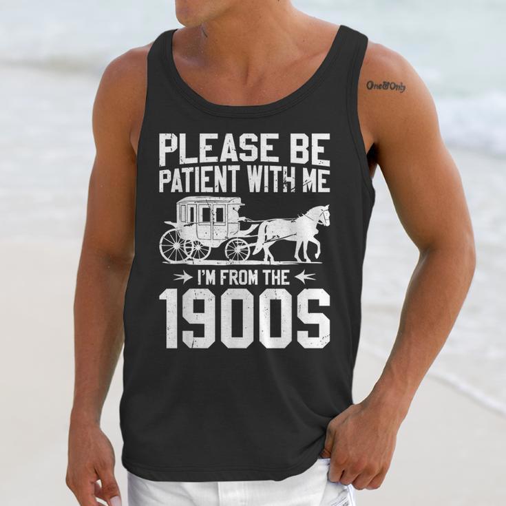 Please Be Patient I'm From The 1900s Over The Hill 90s Unisex Tank Top
