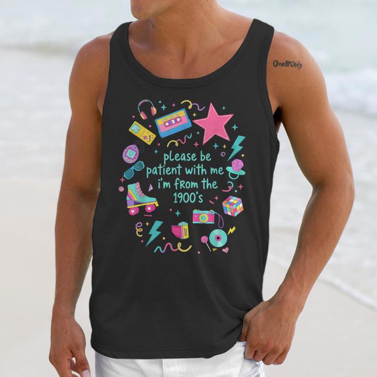 Please Be Patient With Me I'm From The 1900s Humor Saying Unisex Tank Top Please Be Patient With Me I'm From The 1900s Humor Saying Unisex Tank Top