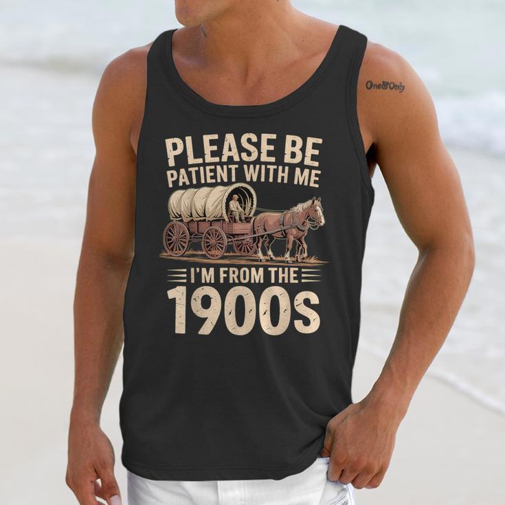 Please Be Patient With Me I'm From The 1900s Retro Humor Unisex Tank Top Please Be Patient With Me I'm From The 1900s Retro Humor Unisex Tank Top