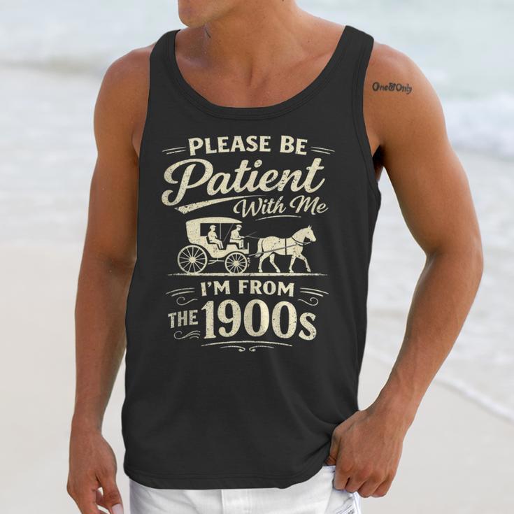 Please Be Patient With Me I'm From The 1900s Retro Unisex Tank Top