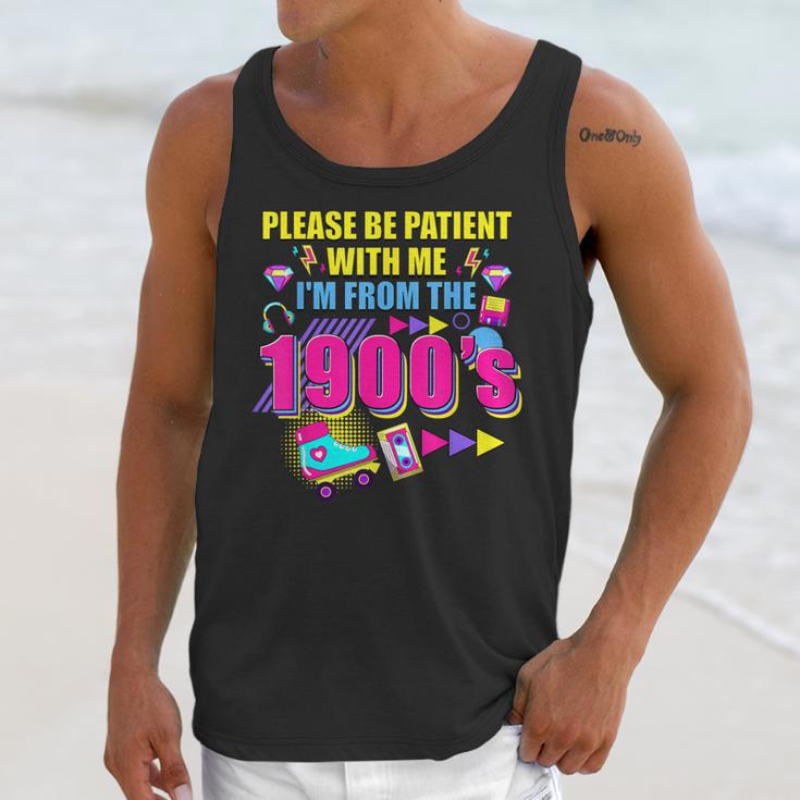 Please Be Patient With Me I'm From The 1900s Retro Vibes Unisex Tank Top
