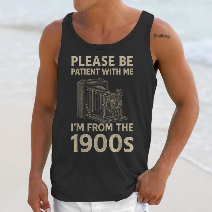 Please Be Patient With Me I'm From The 1900s Retro Vintage Unisex Tank Top Please Be Patient With Me I'm From The 1900s Retro Vintage Unisex Tank Top