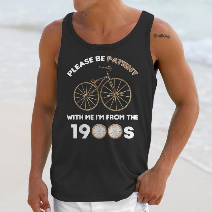 Please Be Patient With Me I'm From The 1900s Vantage Unisex Tank Top Please Be Patient With Me I'm From The 1900s Vantage Unisex Tank Top